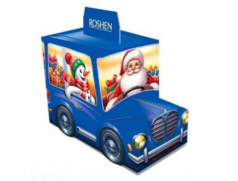 Новорічний подарунок ROSHEN "Автомобіль Санти", 330 г